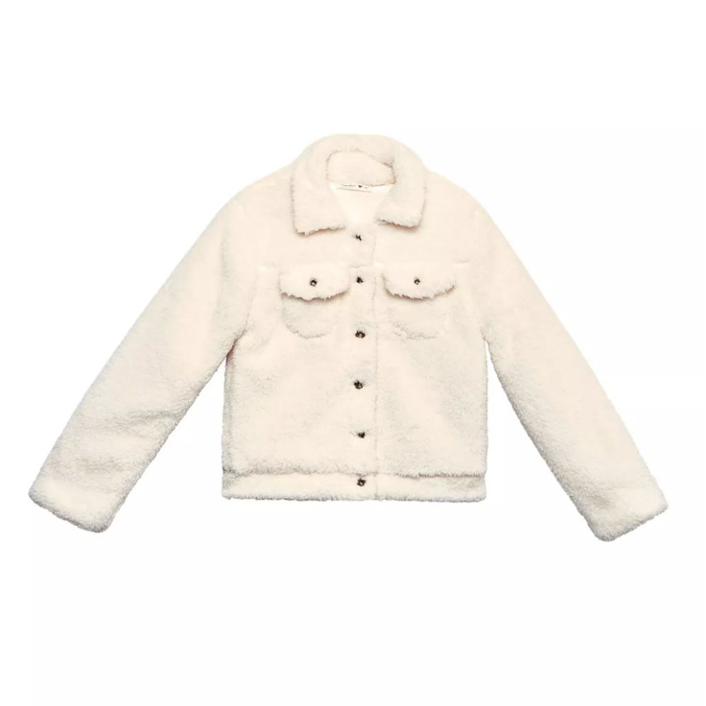 Beautees Big Girls Sherpa Jacket